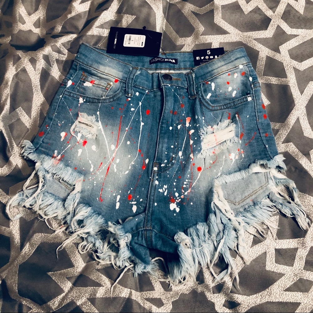 Brand New | Fashion Nova | Jean Shorts | Size 5